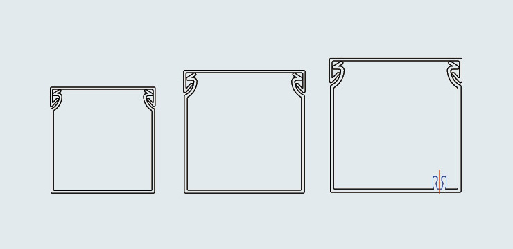 侧孔尺寸 Side hole dimensions