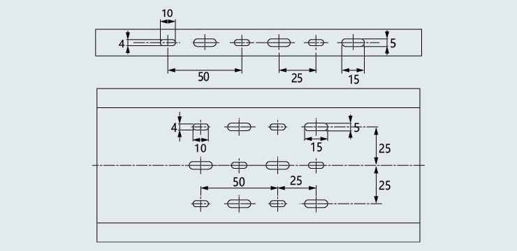 底部尺寸 Bottom dimensions